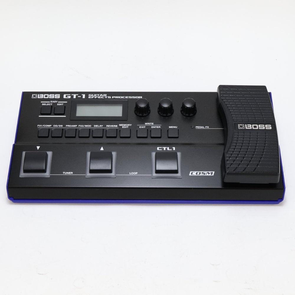 【中古】ボス マルチエフェクター BOSS GT-1 Guitar Effect Processor 正面