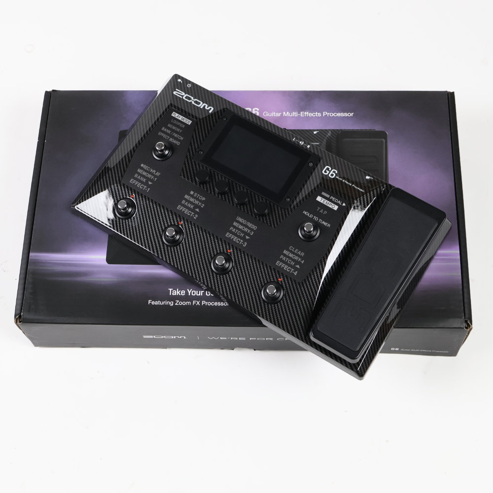 【中古】 エフェクター ZOOM G6 ギターマルチエフェクター ズーム