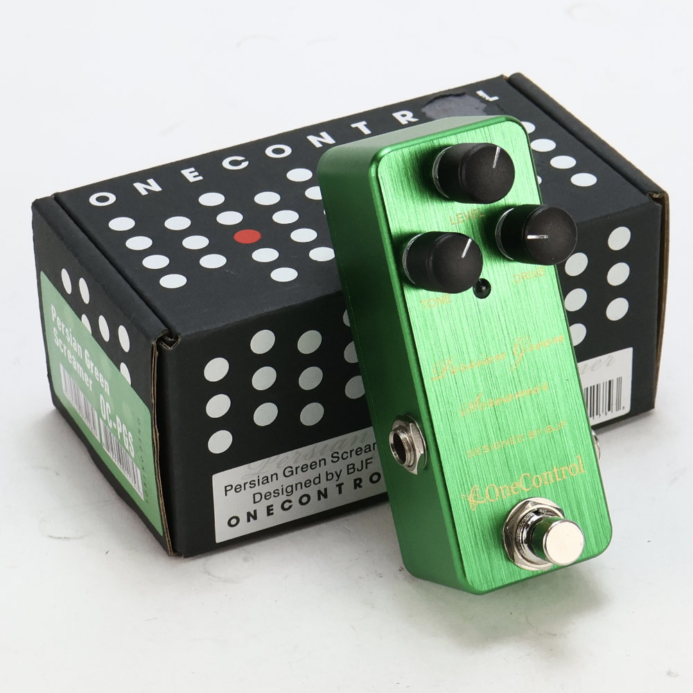 【中古】 One Control ワンコントロール Persian Green Screamer 旧デザイン オーバードライブ エフェクター