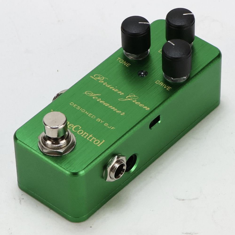 【中古】 One Control ワンコントロール Persian Green Screamer 旧デザイン オーバードライブ エフェクター 全体