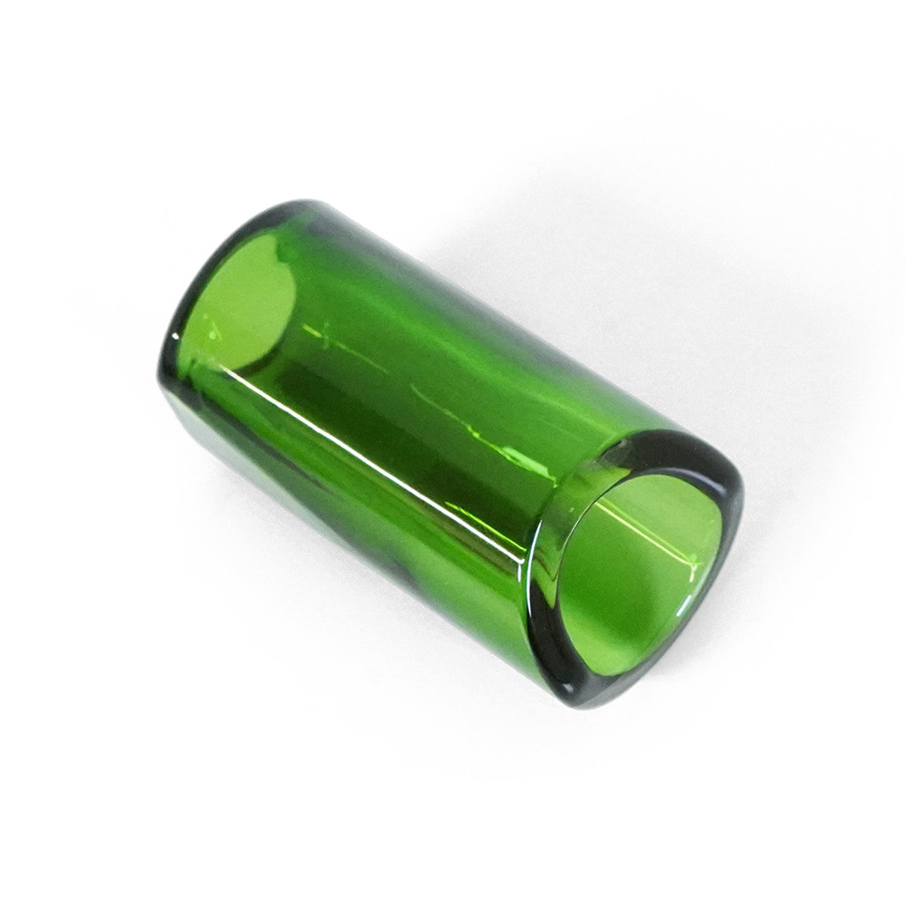 THE ROCK SLIDE ザロックスライド GRS-SG Moulded Glass Slide Green Small ガラス製 スライドバー 斜めアングル画像1