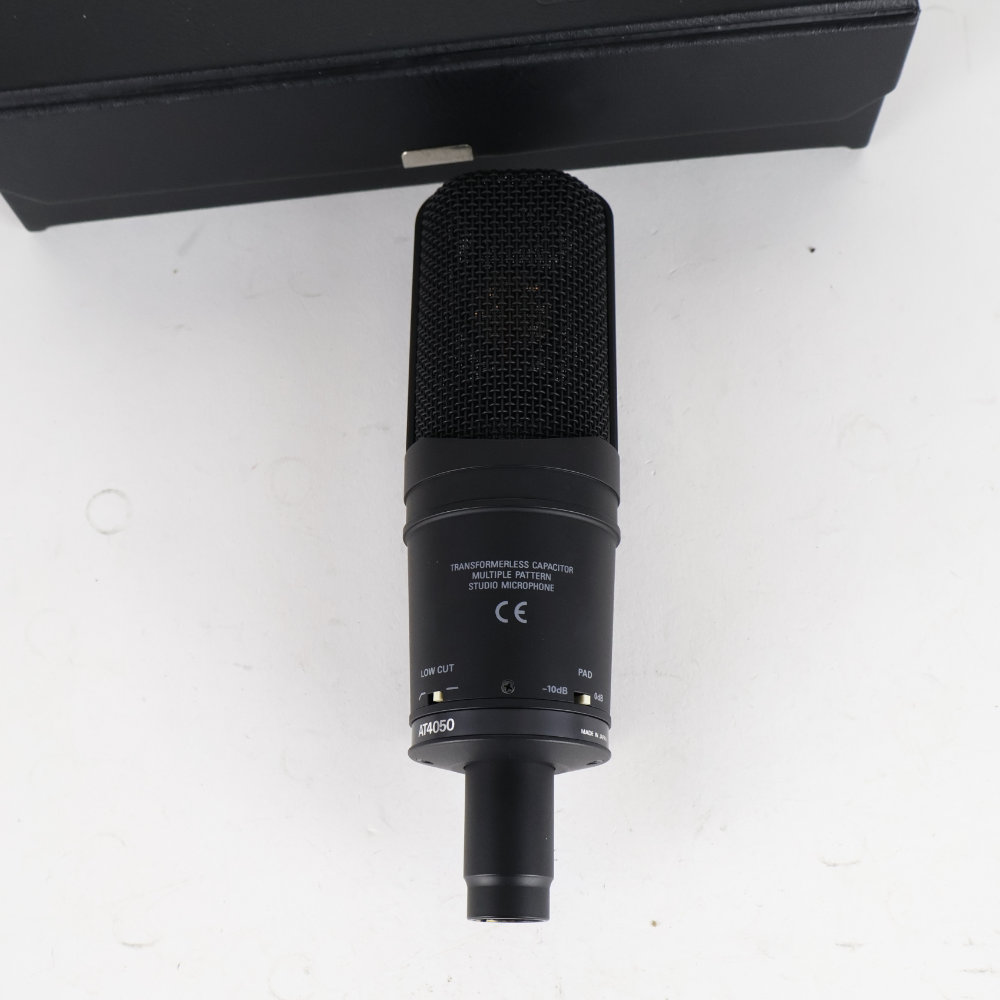 【中古】 AUDIO-TECHNICA AT4050 コンデンサーマイク 背面