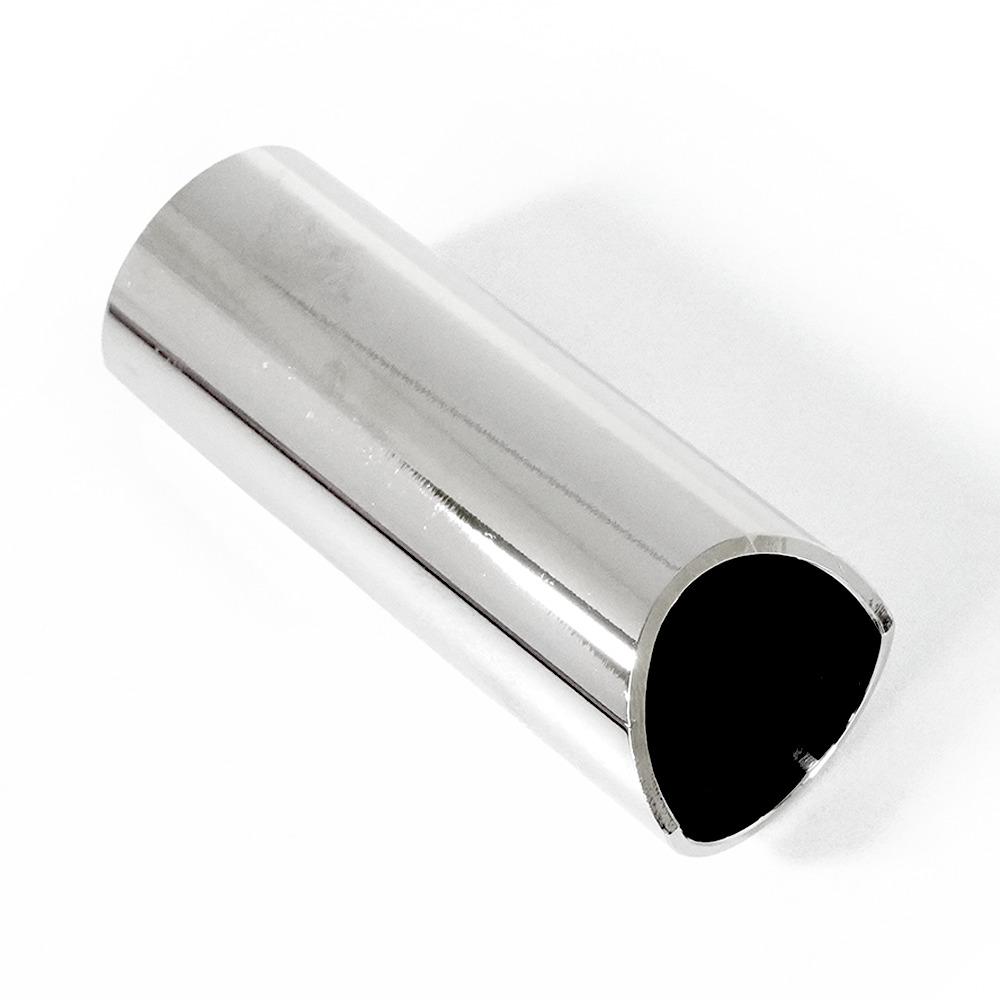 THE ROCK SLIDE ザロックスライド TRS-MN Nickel Plated Slide Medium ブラス製 スライドバー 斜めアングル画像1