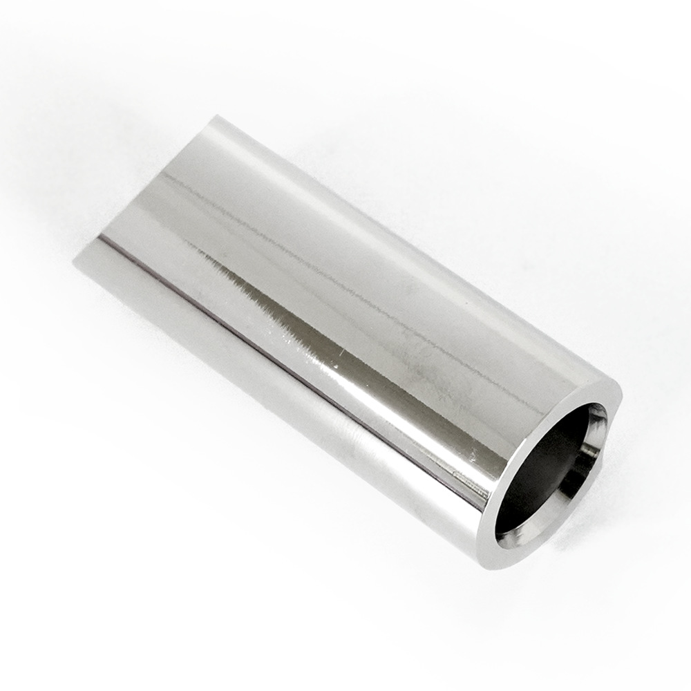 THE ROCK SLIDE ザロックスライド TRS-MN Nickel Plated Slide Medium ブラス製 スライドバー 斜めアングル画像2