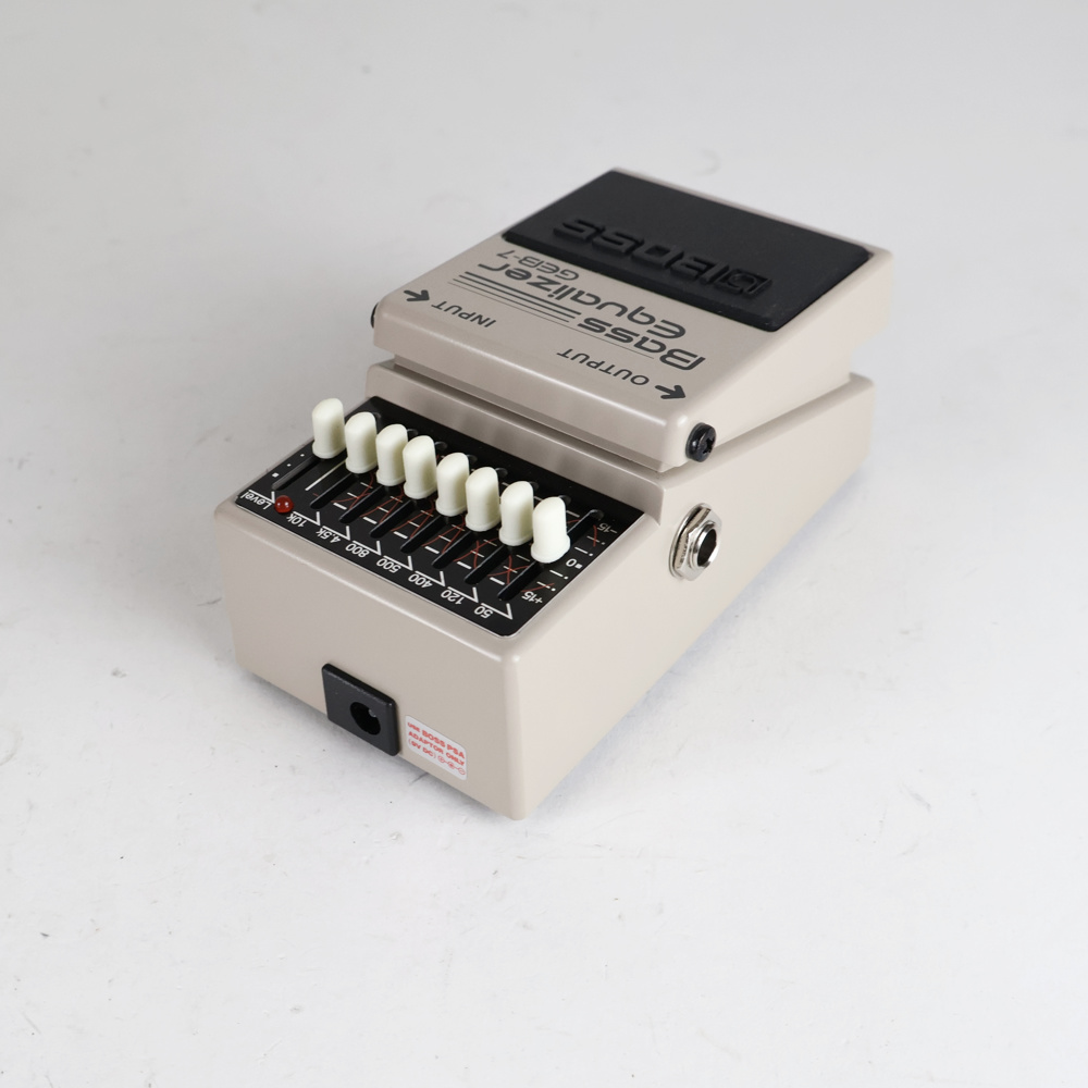 【中古】イコライザー エフェクター BOSS GEB-7 Bass Equalizer ベースエフェクター 側面