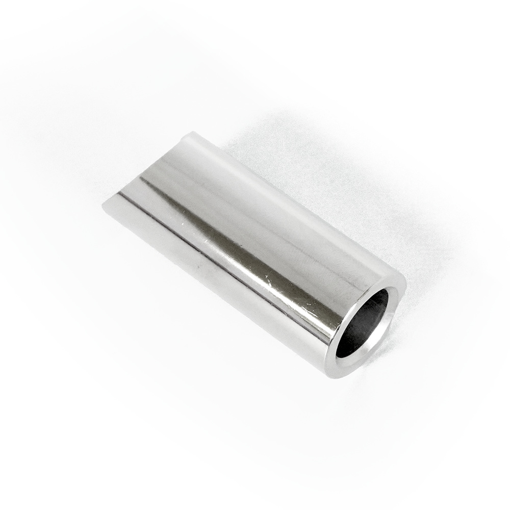 THE ROCK SLIDE ザロックスライド TRS-SN Nickel Plated Slide Small ブラス製 スライドバー 斜めアングル画像2