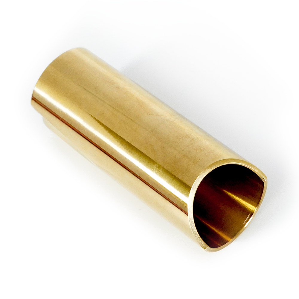 THE ROCK SLIDE ザロックスライド TRS-MB Polished Brass Slide Medium スライドバー 斜めアングル画像1