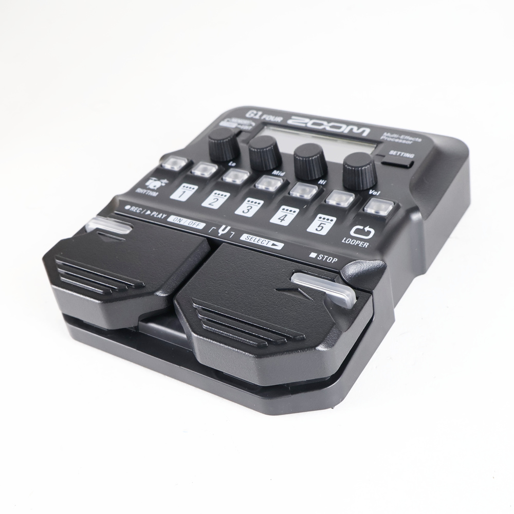 【中古】 ズーム ZOOM G1 FOUR ギターマルチエフェクター 側面