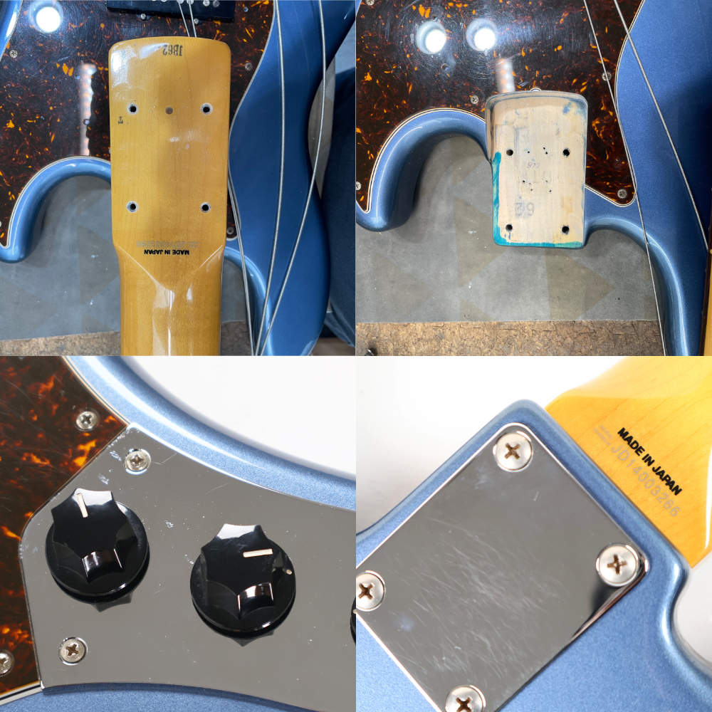 【中古】 エレキベース FENDER JAPAN JB62 OLB 2014年製 フェンダージャパン ジャズベース JAZZ BASS 詳細画像