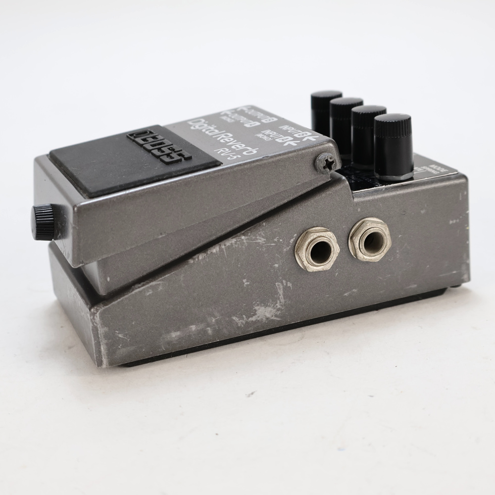 【中古】デジタルリバーブ エフェクター BOSS RV-5 Digital Reverb ボス リヴァーブ エフェクター 側面
