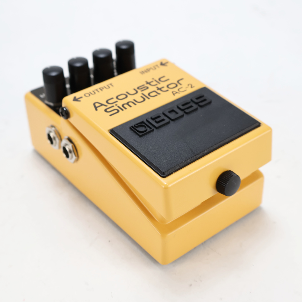 【中古】 アコースティックシミュレーター エフェクター BOSS AC-2 Acoustic Simulator ギターエフェクター 側面