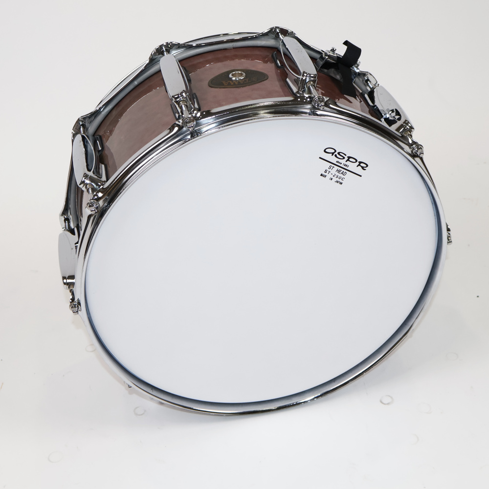 【中古】  スネアドラム タマ TAMA ウッドシェル スネアドラム 14ｘ6.5 1990s 打面