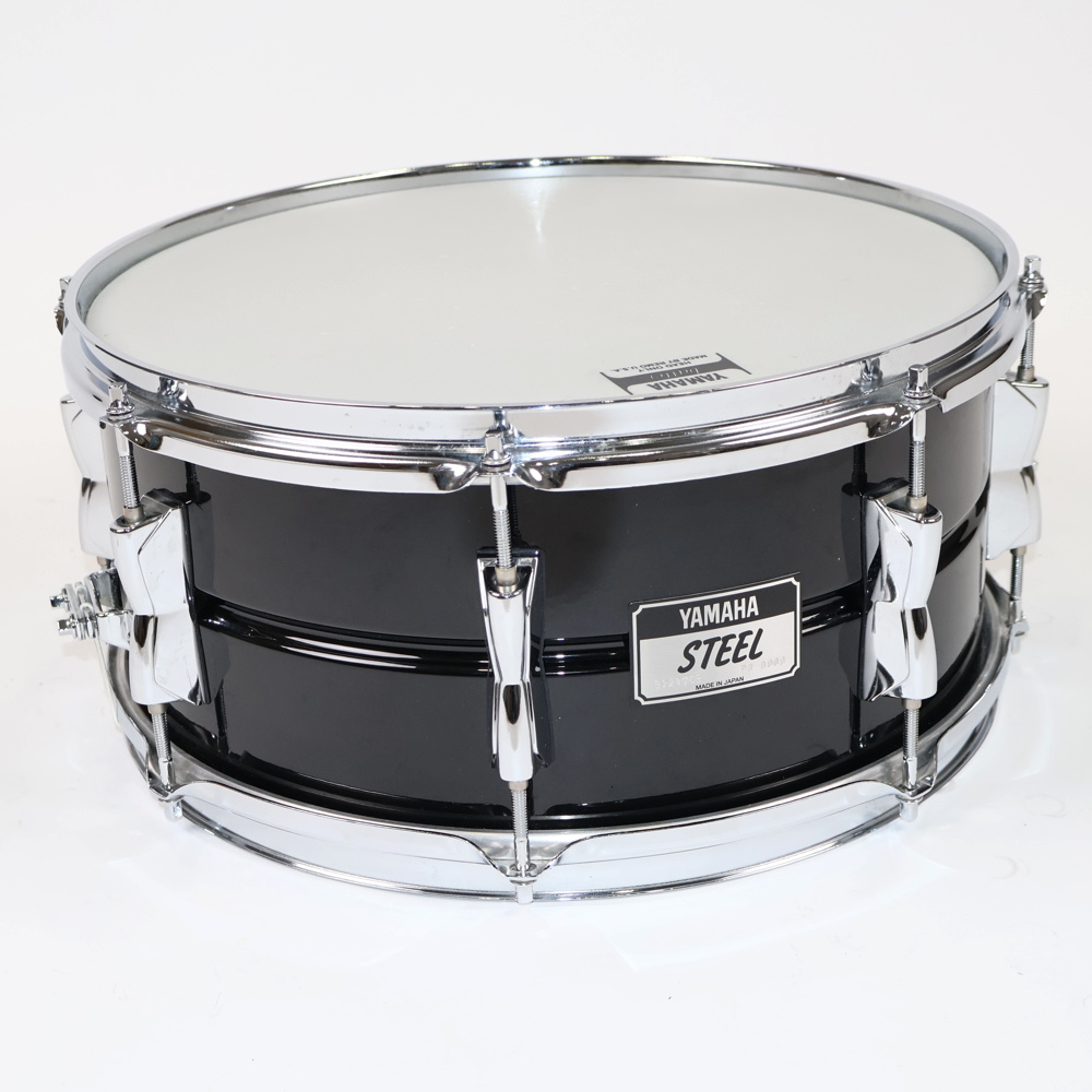 【中古】 スネアドラム ヤマハ YAMAHA SD2076B Seamless Black Steel Shell 14x6 Made in Japan
