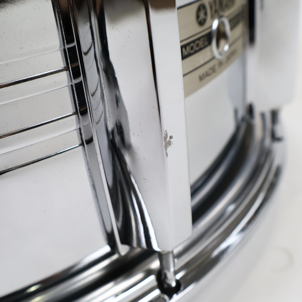 【中古】 スネアドラム ヤマハ YAMAHA SD-065M 14x6.5 Made in Japan 側面