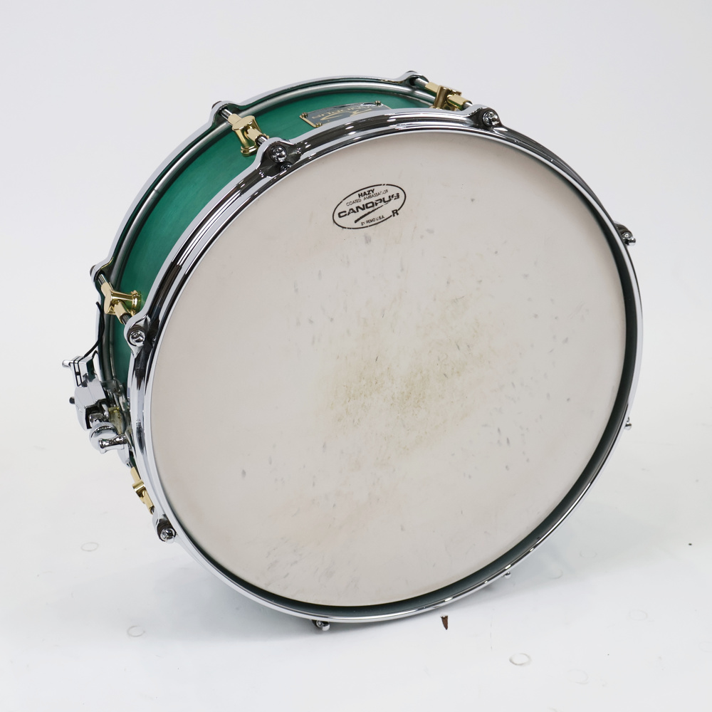 【中古】 スネアドラム カノウプス CANOPUS MO-1455 14x5.5 スネアドラム 打面