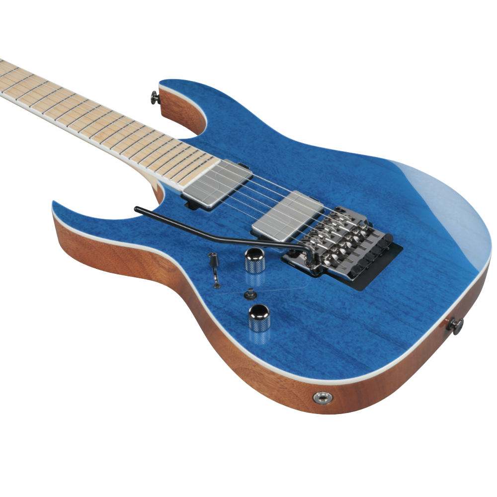 IBANEZ アイバニーズ Prestige RG5120ML-FCN Frozen Ocean レフティ 左利き用 エレキギター ボディ斜め画像