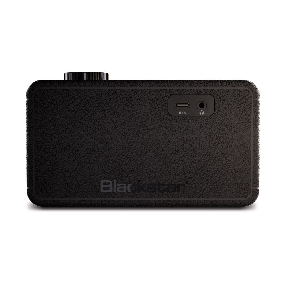 小型ギターアンプ Blackstar BEAM MINI Bluetoothスピーカーとして使用可能 アプリで操るミニアンプ ブラックスター ビームソロ リア画像