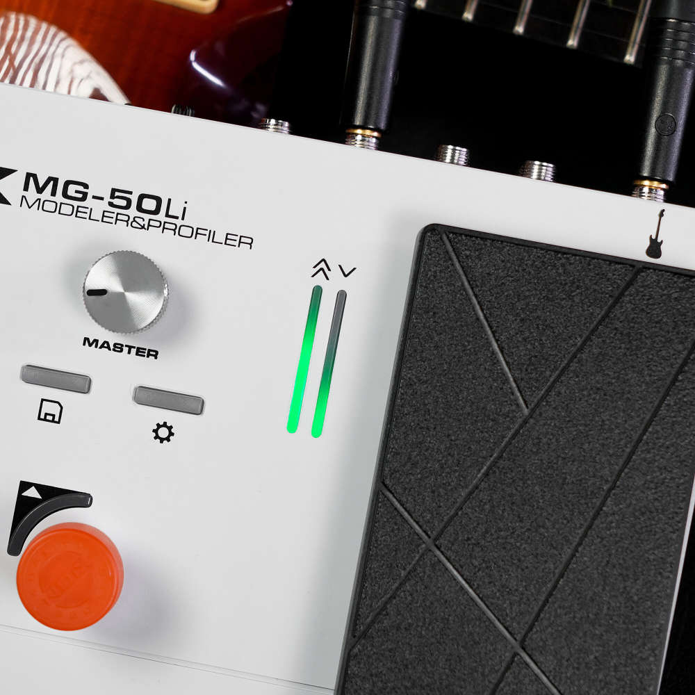 NUX ニューエックス MG-50Li Cloud White アンプモデラー マルチエフェクター イメージ画像3