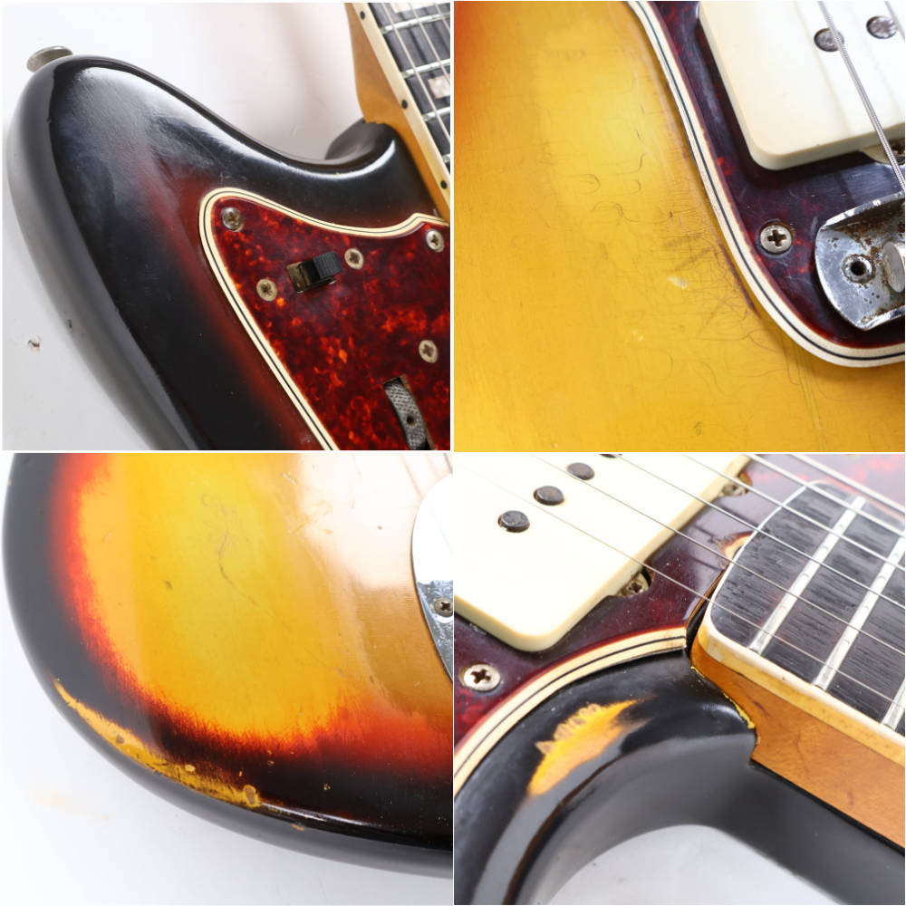 【中古】 エレキギター Fender JazzMaster 3color Sunburst 1966年製 ブリッジ交換 ナット交換あり フェンダー ジャズマスター 詳細画像