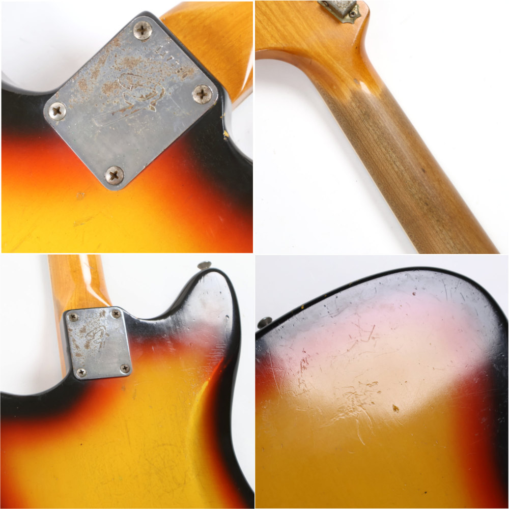 【中古】 エレキギター Fender JazzMaster 3color Sunburst 1966年製 ブリッジ交換 ナット交換あり フェンダー ジャズマスター 詳細画像