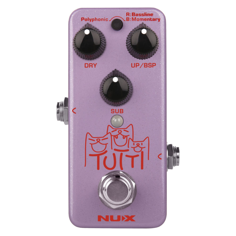 NUX ニューエックス NPO-2 TUTTI Polyphonic Octave Pedal オクターバー ギターエフェクター