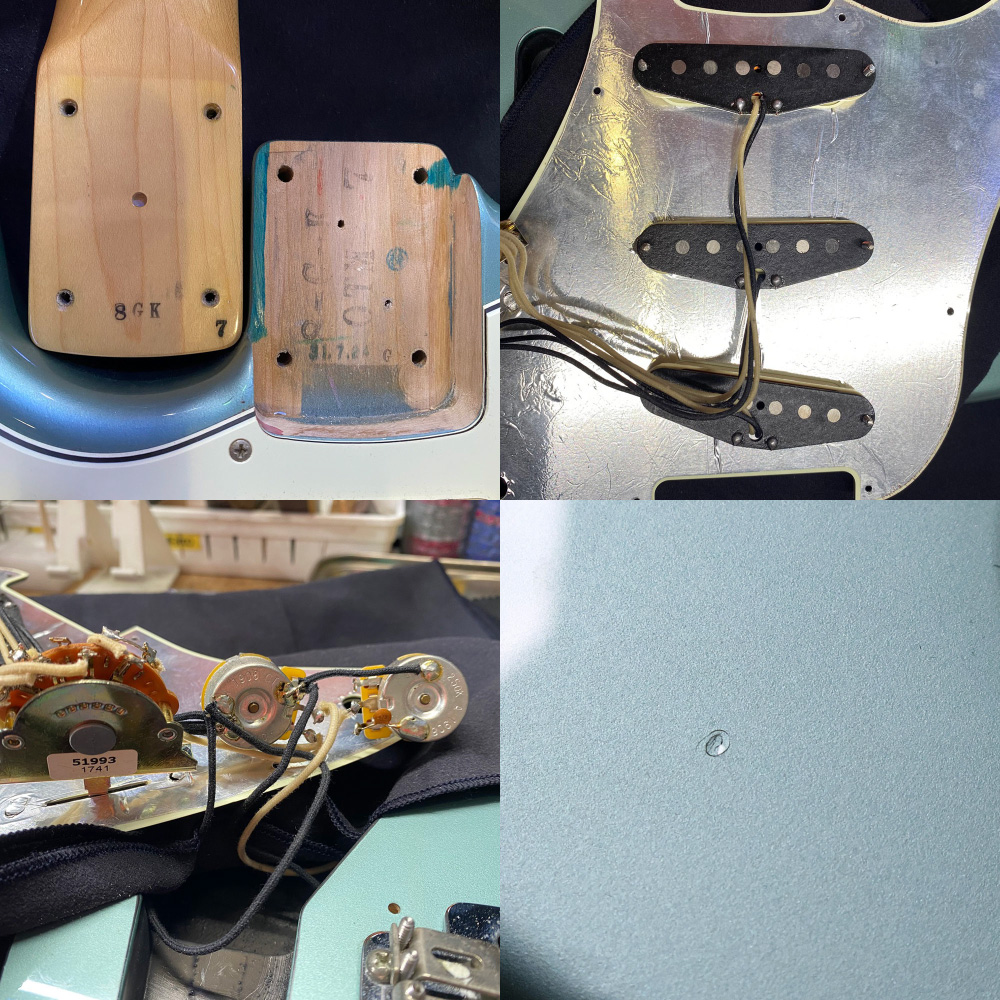 【中古】 エレキギター So What by 八弦小唄 GROOVEE BOY OTM/M リバースボディー ラージヘッドの個性派ストラトタイプ アルダーボディー ピックアップ、ネック