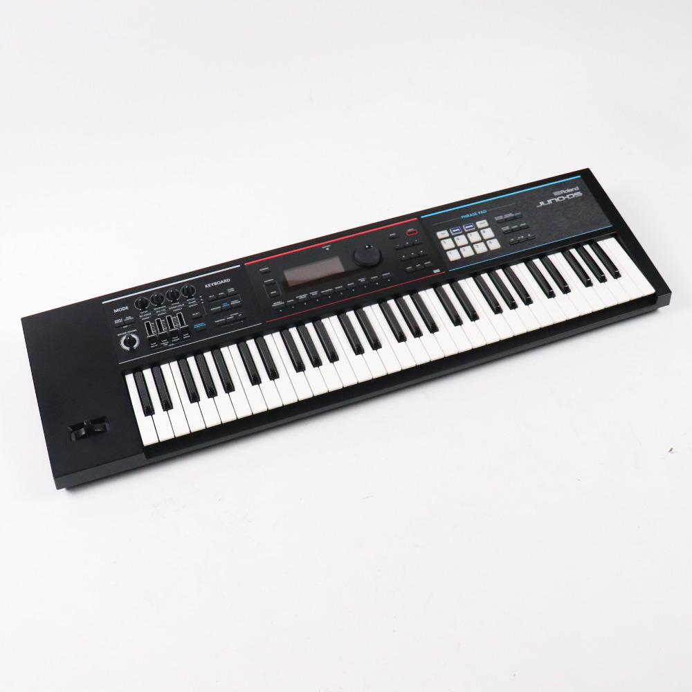 【中古】 シンセサイザー ROLAND JUNO-DS61 本体画像 斜め 2