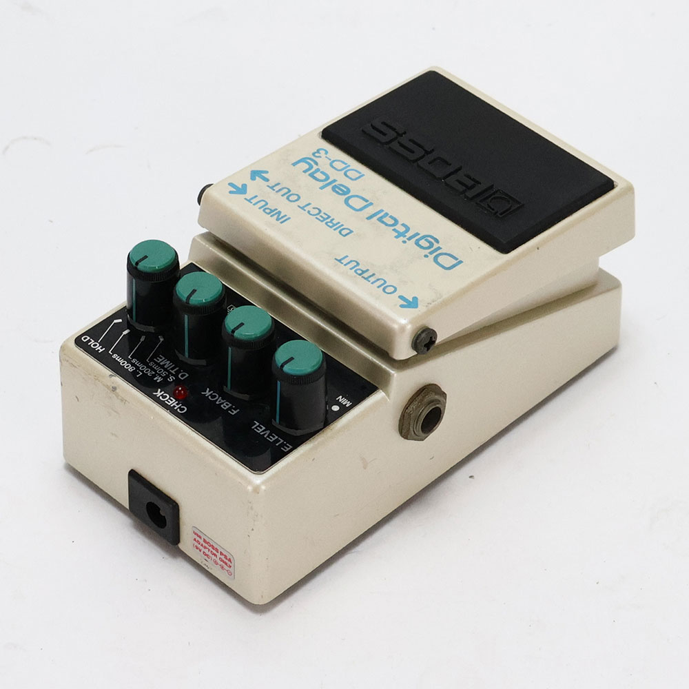 【中古】 デジタルディレイ エフェクター BOSS DD-3 Digtal Delay  MADE IN JAPAN ギターエフェクター ディレイ 全体