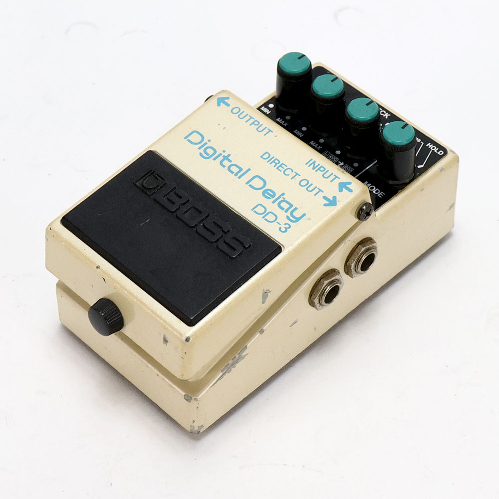【中古】 デジタルディレイ エフェクター BOSS DD-3 Digtal Delay  MADE IN JAPAN ギターエフェクター ディレイ 全体