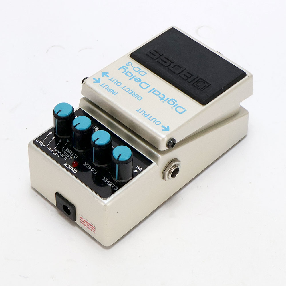 【中古】 デジタルディレイ エフェクター BOSS DD-3 Digtal Delay  MADE IN JAPAN ギターエフェクター ディレイ 全体