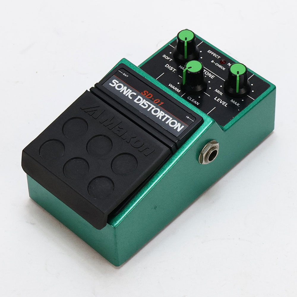 【中古】 MAXON マクソン SD-01 Sonic Distortion ディストーション ギターエフェクター 全体