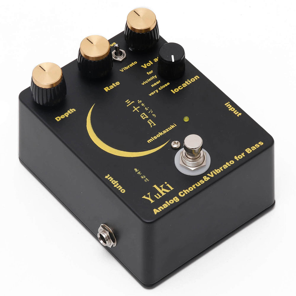 Yuki ユキ 三十日月 -MISOKAZUKI- コーラス ビブラート ベースエフェクター 全体