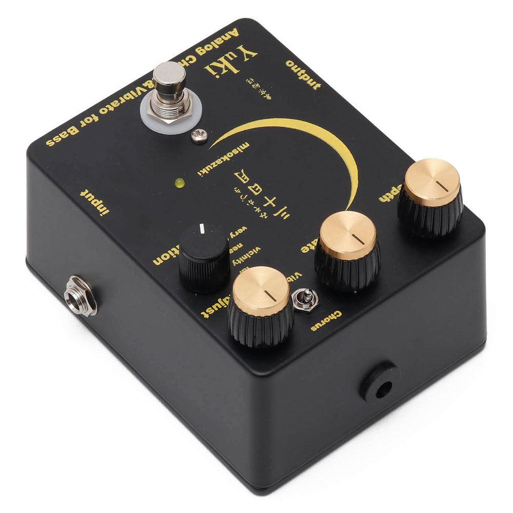 Yuki ユキ 三十日月 -MISOKAZUKI- コーラス ビブラート ベースエフェクター 全体