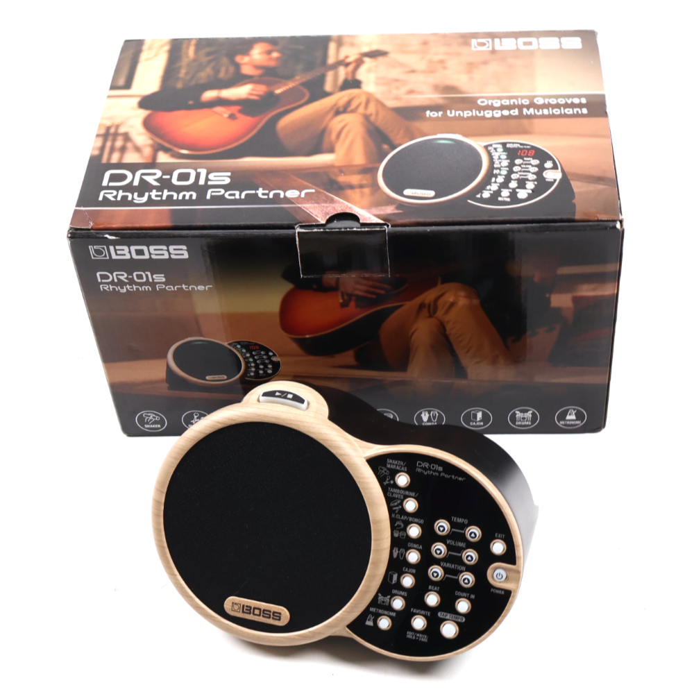 【中古】 BOSS DR-01S Rhythm Partner リズムパートナー スピーカー内臓リズムボックス
