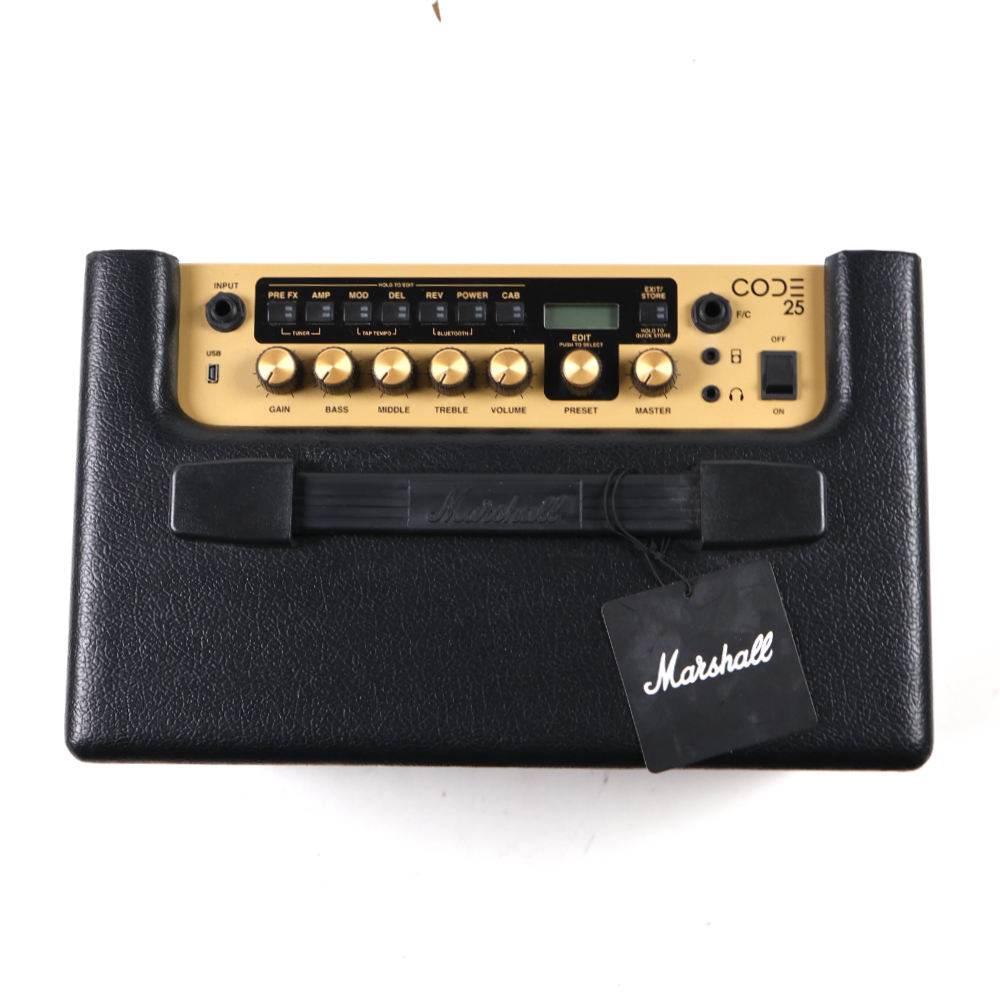 【中古】 マーシャル MARSHALL CODE25 フルモデリング 小型ギターアンプ コンボ トップ画像