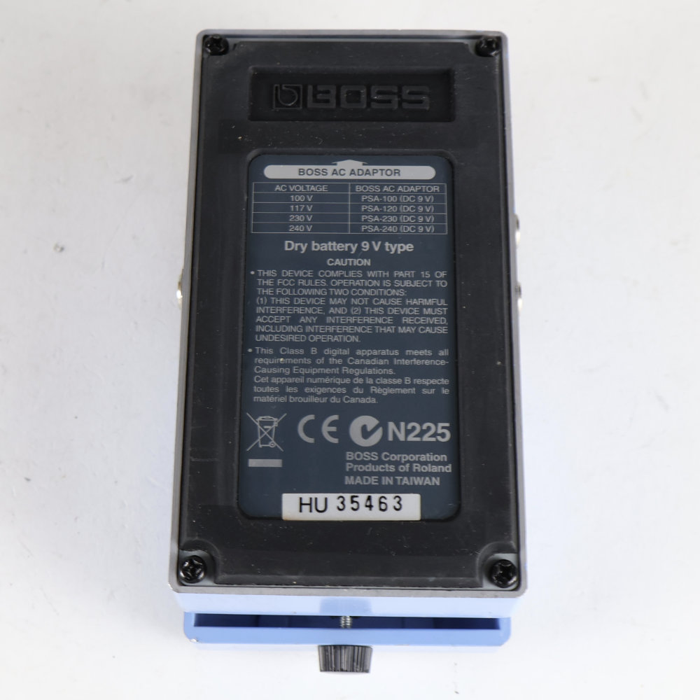 【中古】スーパーコーラス エフェクター BOSS CH-1 Super Chorus ギターエフェクター コーラス 底面