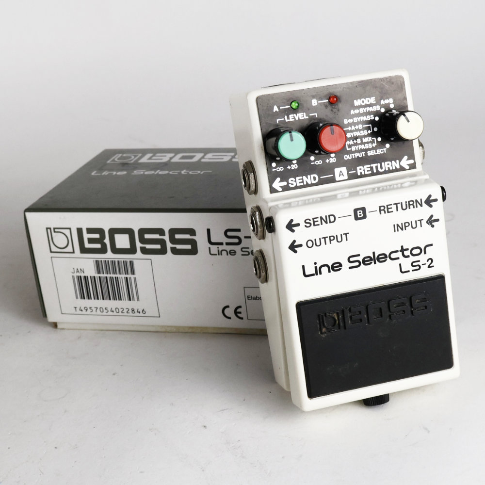 【中古】 ラインセレクター エフェクター BOSS LS-2 Line Selector ギター ベースエフェクター