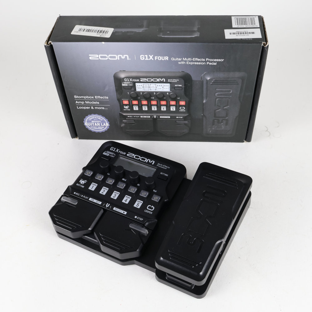 【中古】 ギターマルチエフェクター ZOOM G1X FOUR