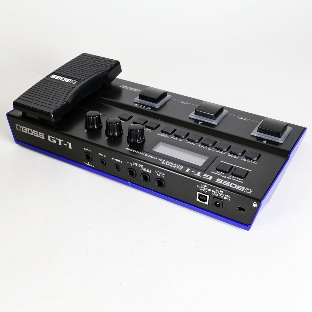 【中古】ボス マルチエフェクター BOSS GT-1 Guitar Effect Processor 全体
