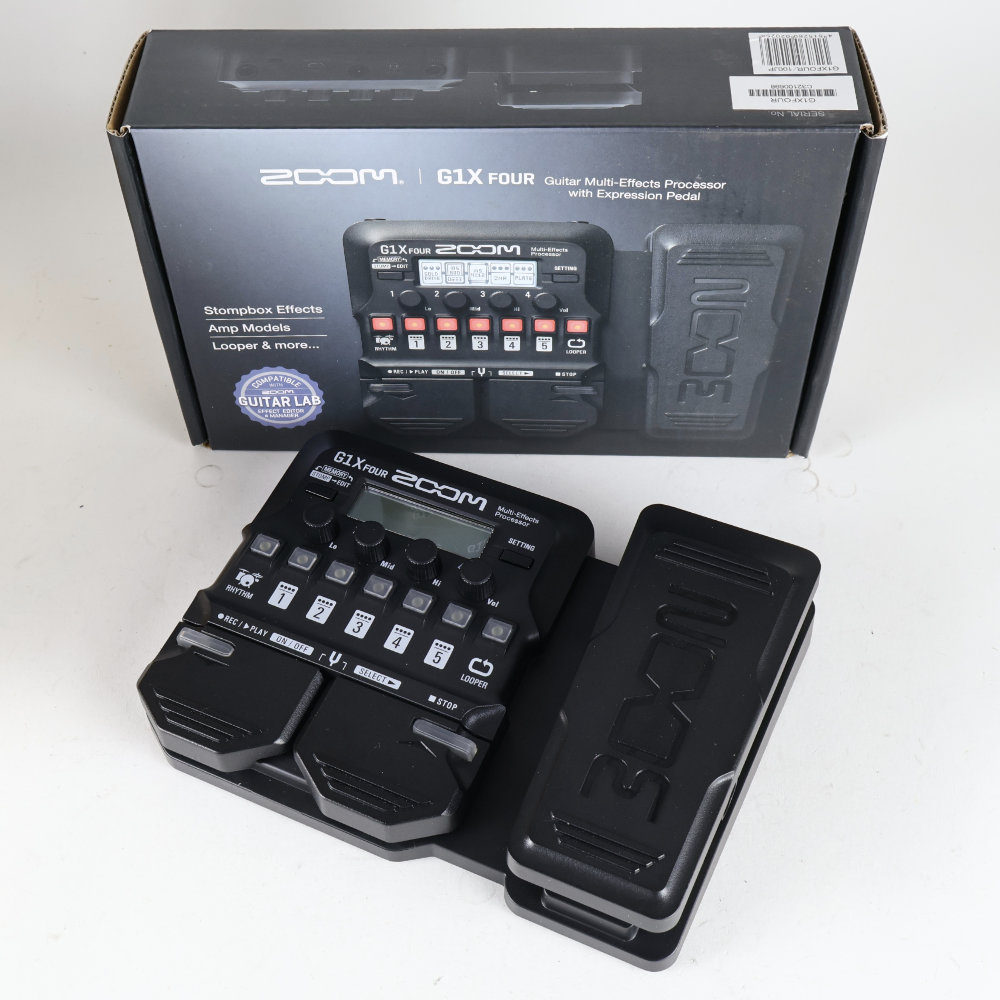 【中古】 ギターマルチエフェクター ZOOM G1X FOUR