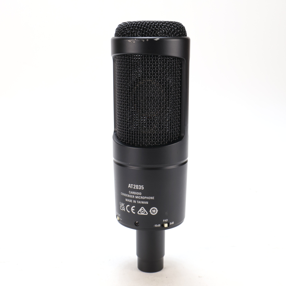 【中古】 マイク コンデンサーマイク AUDIO-TECHNICA AT2035 オーディオテクニカ オーテク 詳細画像