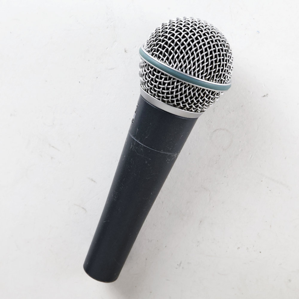 【中古】 マイク ダイナミックマイク シュアー SHURE BETA58A シュア マイクロフォン ベータゴッパ 全体