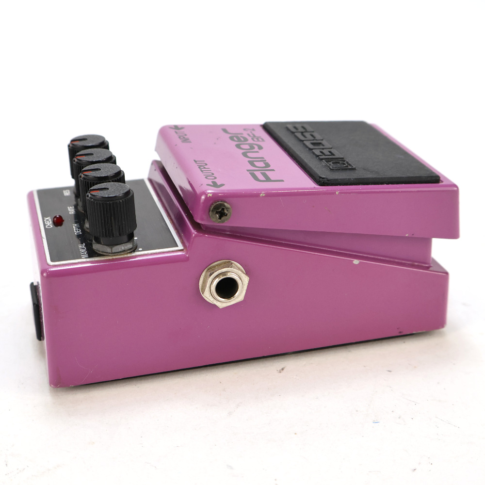 【中古】 フランジャー BOSS BF-2 Flanger Made in Japan Black Label ボス ギターエフェクター 詳細画像