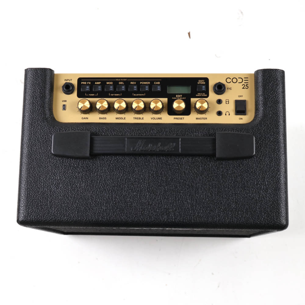 【中古】 マーシャル MARSHALL CODE25 フルモデリング 小型ギターアンプ コンボ トップ画像