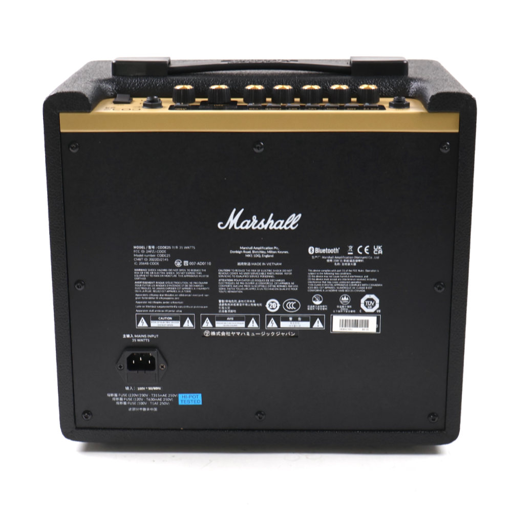 【中古】 マーシャル MARSHALL CODE25 フルモデリング 小型ギターアンプ コンボ リア画像