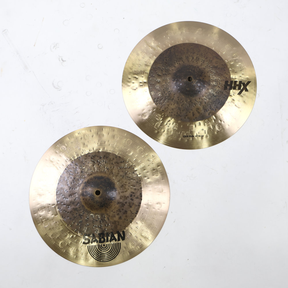 【中古】 ハイハットシンバル ペア セイビアン SABIAN HHX CLICK HATS 14インチ ペア ハイハットシンバル