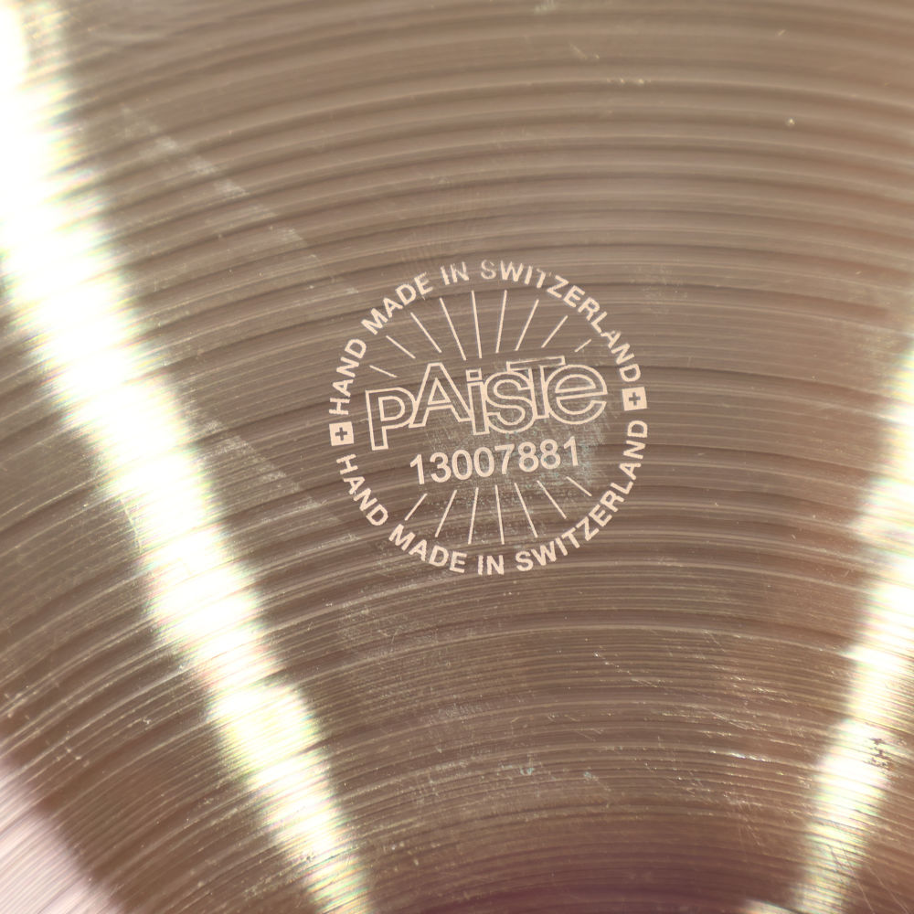 【中古】 ハイハットシンバル パイステ PAISTE 2002 Heavy Hi-Hat PROTOTYPE 15インチ ハイハットシンバル ペア 詳細画像