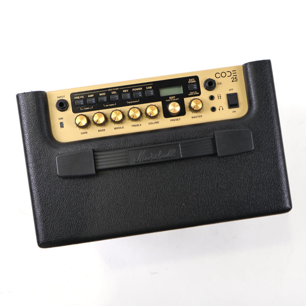 【中古】 マーシャル MARSHALL CODE25 フルモデリング 小型ギターアンプ コンボ トップ画像