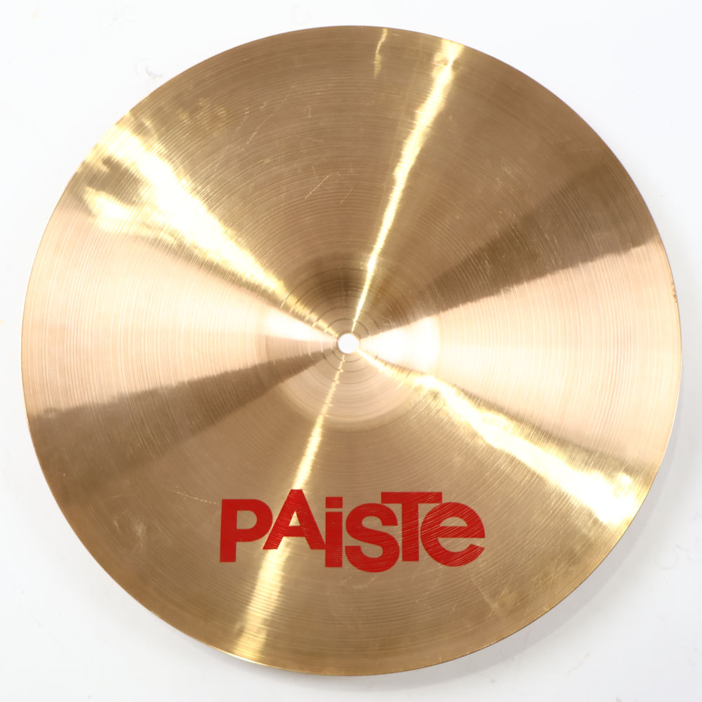 【中古】 クラッシュシンバル パイステ PAISTE 2002 Crash 16インチ クラッシュシンバル 本体画像 裏 