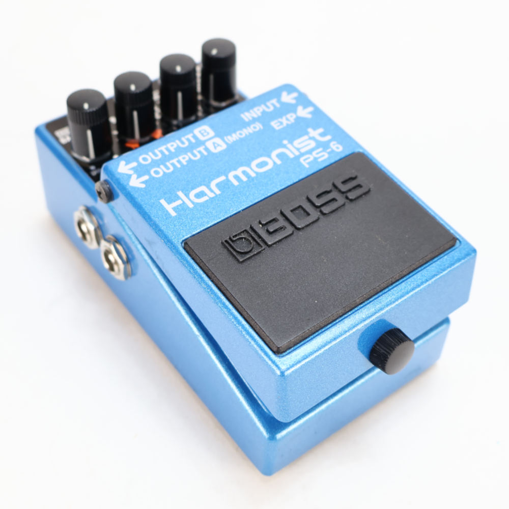 【中古】 ハーモナイザー エフェクター BOSS PS-6 Harmonist ギターエフェクター ハーモニスト ピッチシフター 斜めアングル画像